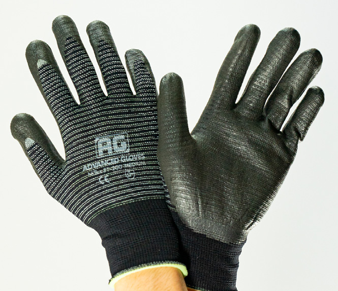 NiTex RT-200 Touchscreen Work Gloves — Gray