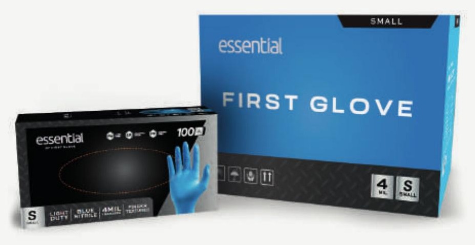 Essential 4 Mil Blue Nitrile – Case