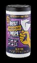 Heavy Duty Dual-Sided Wipes — 60 ct (Purple Canister)