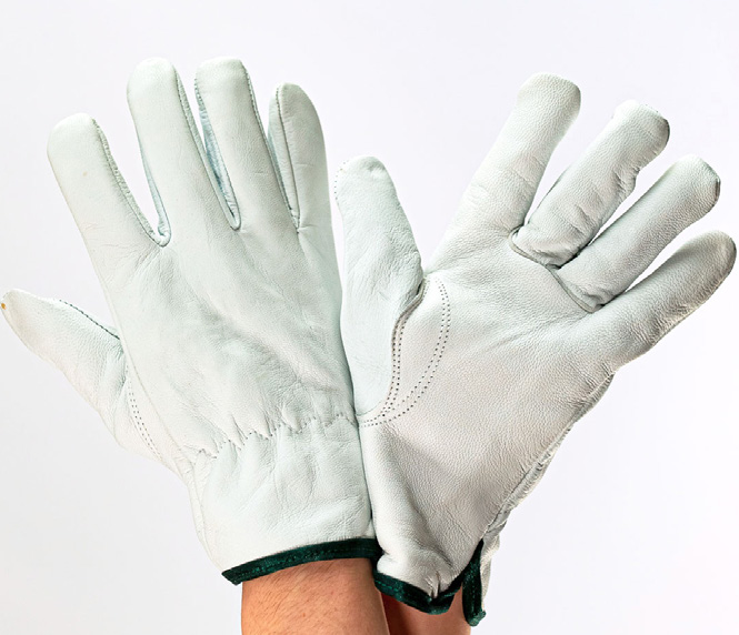 AG 3612 Fleece-Lined Grain Goatskin Gloves