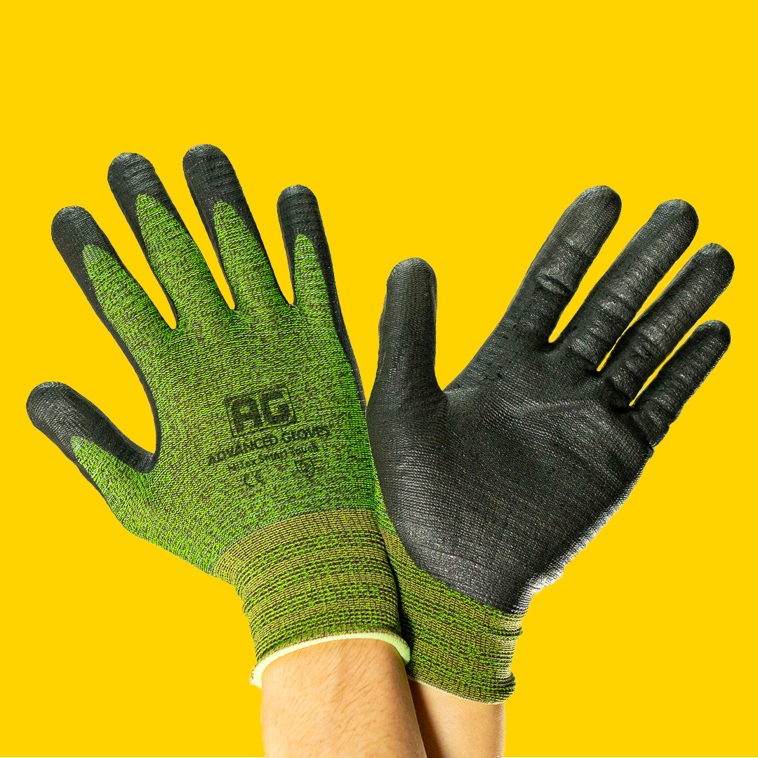 NiTex GT-200 Touchscreen Work Gloves — Green