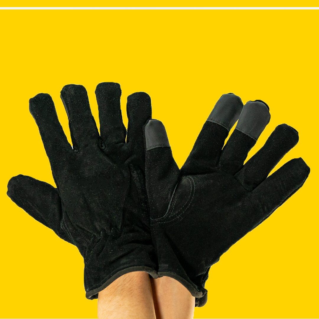 AG BP-100 Insulated Cowhide Split Leather Gloves (100g Thinsulate)