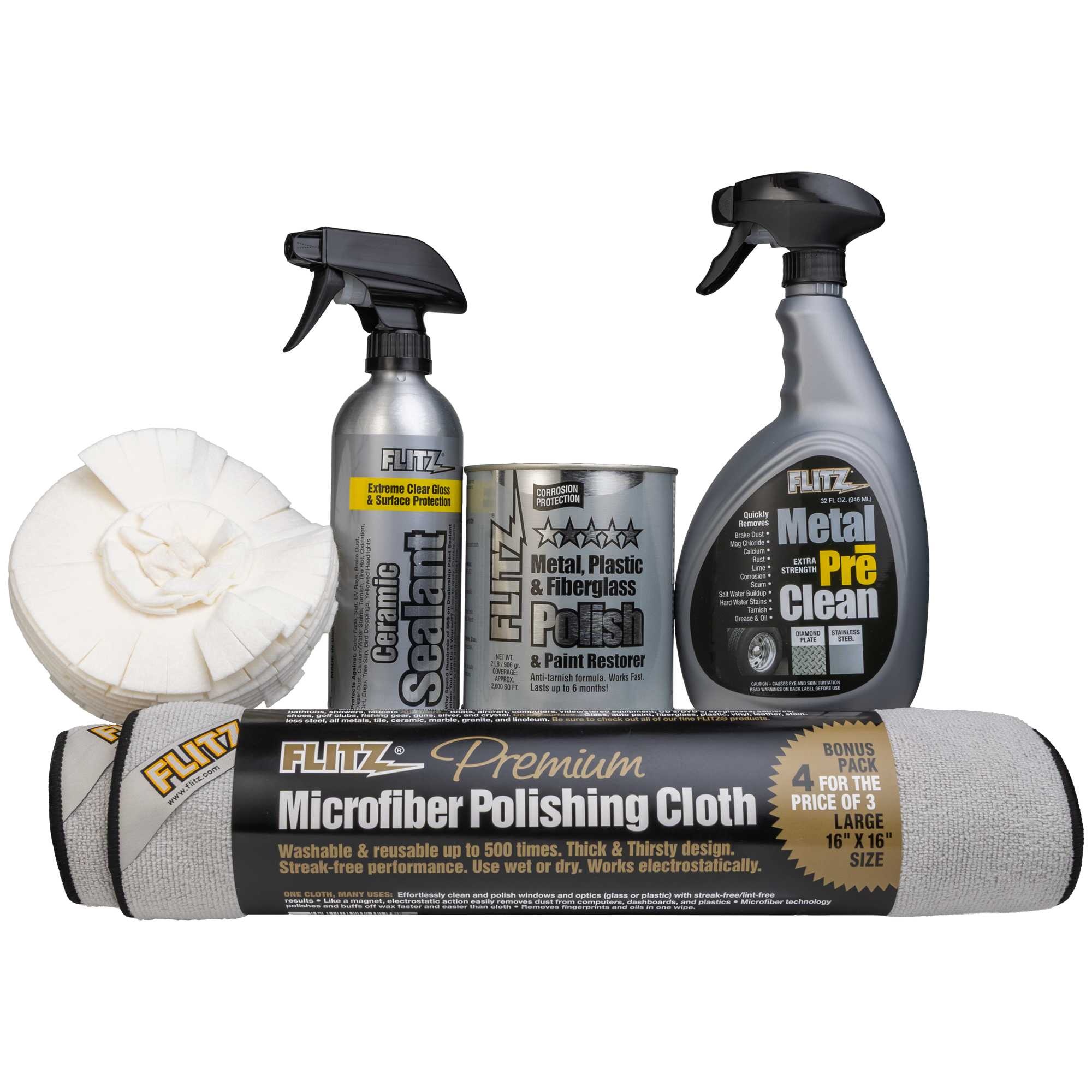 Flitz Shine Pro Kit