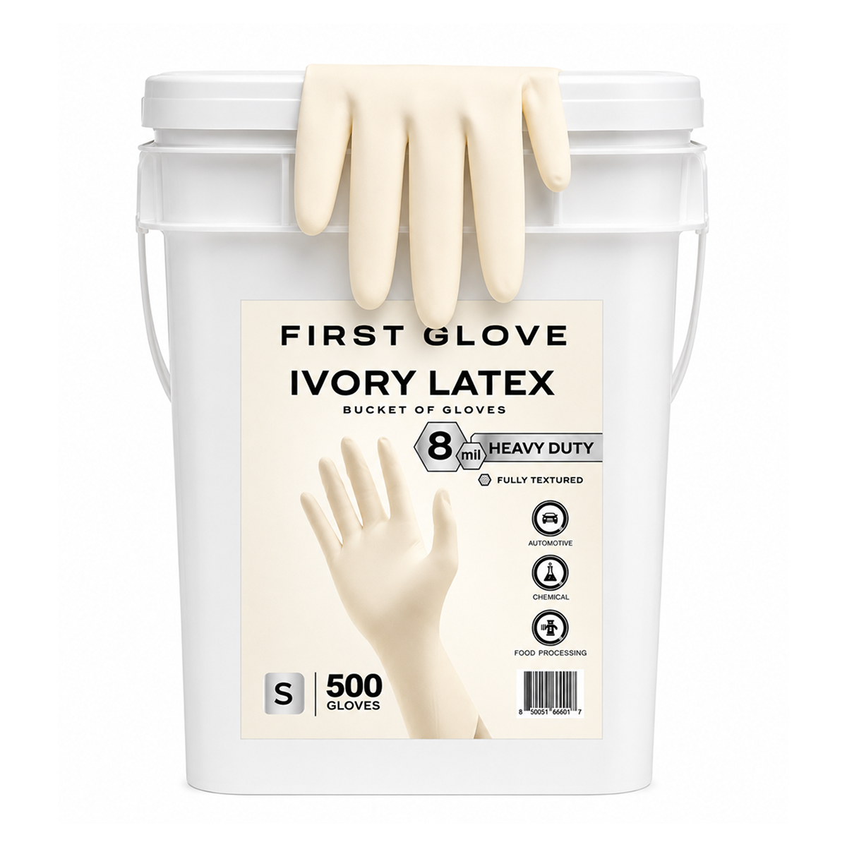8 Mil Ivory Latex – Bucket