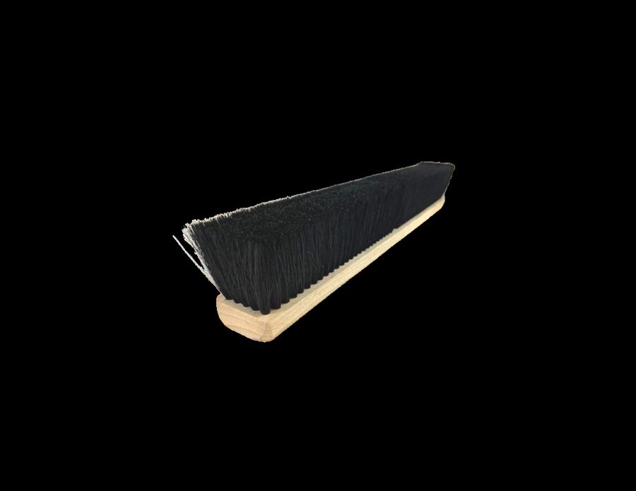 Black Tampico Floor Brush
