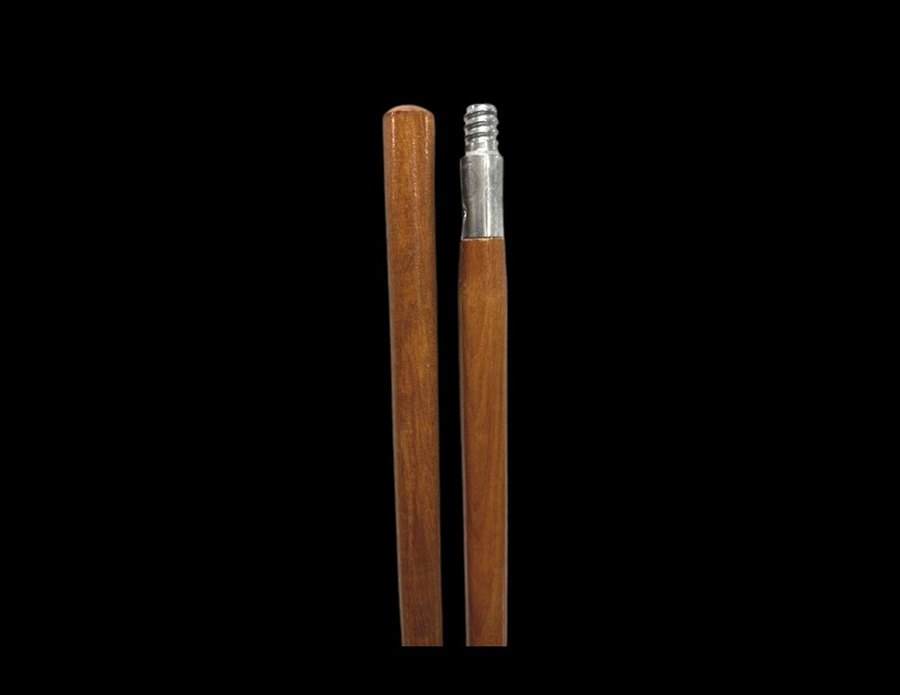 Wood, Metal Thread Handle