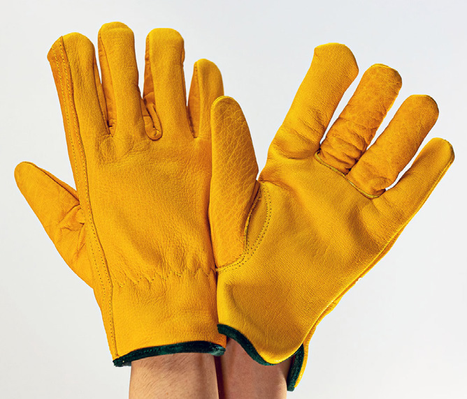 AG S-410W Winter-Lined Grain Buffalo Driver Gloves