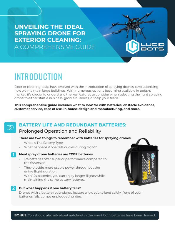 Drone Cleaning Guide cover page